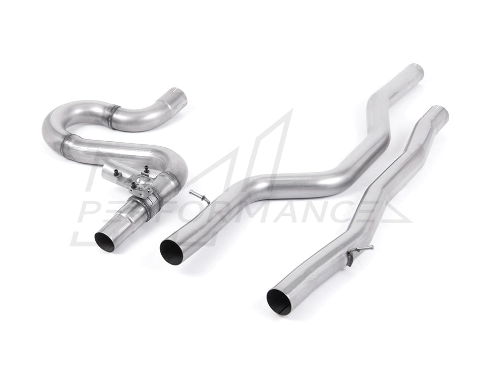 MillTek BMW F87 M2 Competition Replacement Equal Length Exhaust Section Upgrade Kit - ML Peformance UK