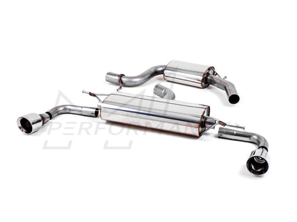 MillTek Volkswagen MK6 Golf GTi Resonated Cat-Back Exhaust