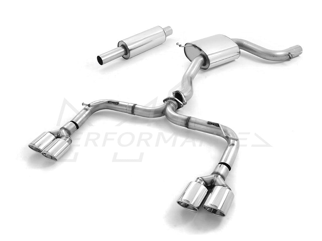 MillTek Volkswagen MK7 Golf GTI Resonated Cat-Back Exhaust - ML Performance UK
