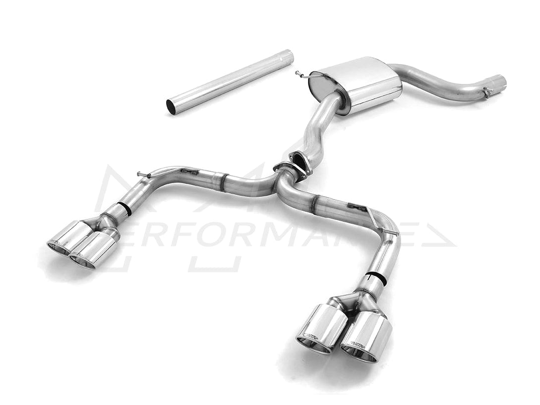 MillTek Volkswagen MK7 Golf GTI Resonated Cat-Back Exhaust - ML Performance UK