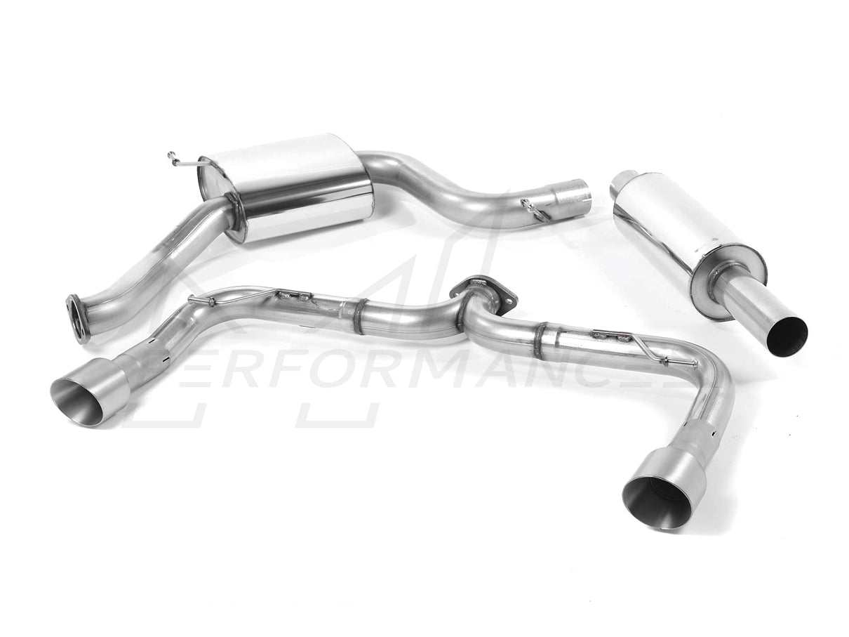 MillTek Volkswagen MK7 Golf GTI Resonated Cat-Back Exhaust - ML Performance UK