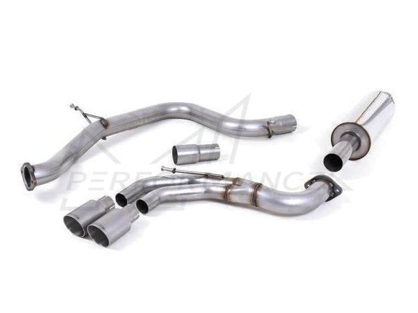 MillTek Volkswagen Golf MK7 GTD 2.0 TDI 185PS Cat-Back Exhaust - ML Performance UK