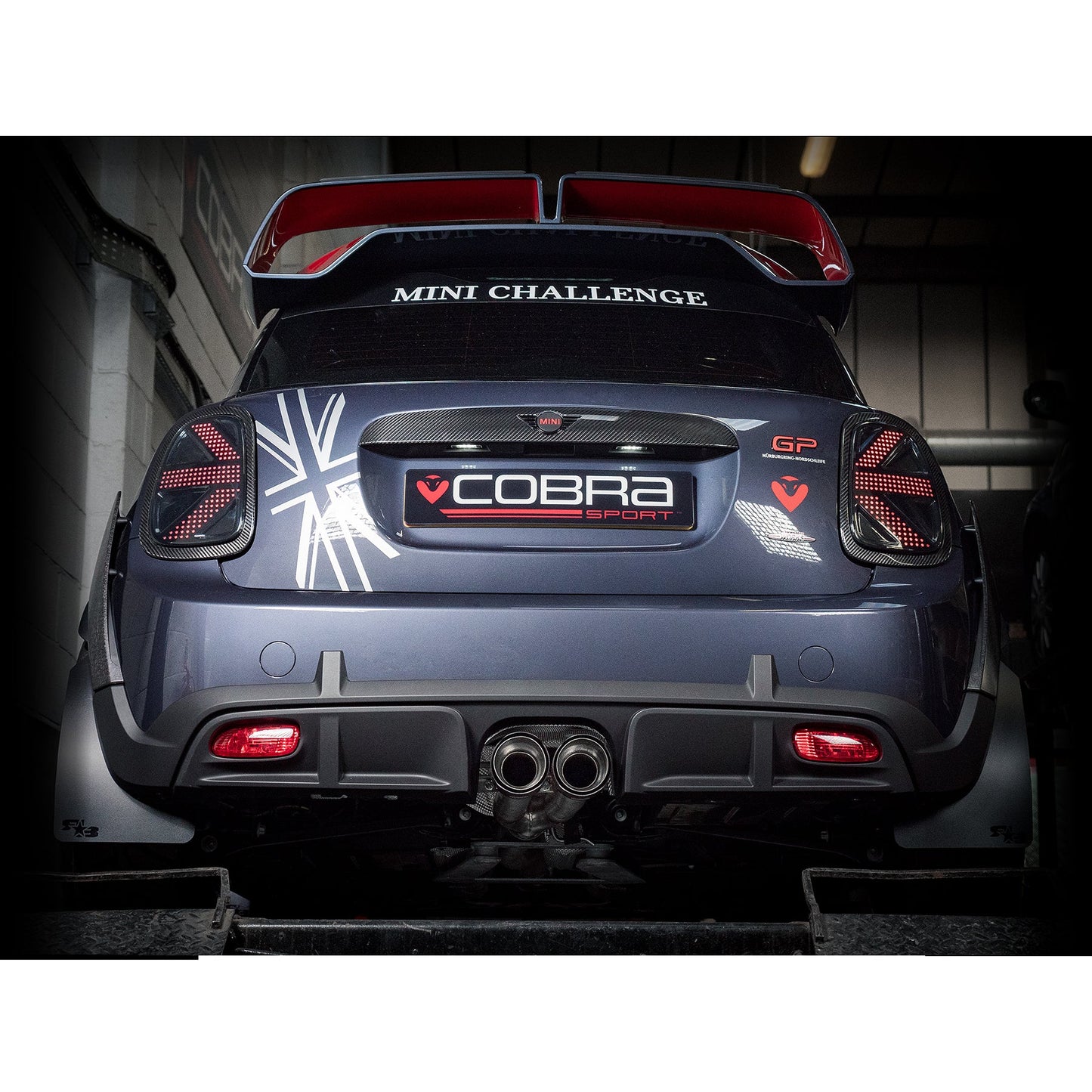 Cobra Exhaust Mini GP3 (Mk3) JCW (F56) 3" Cat Back Performance Exhaust