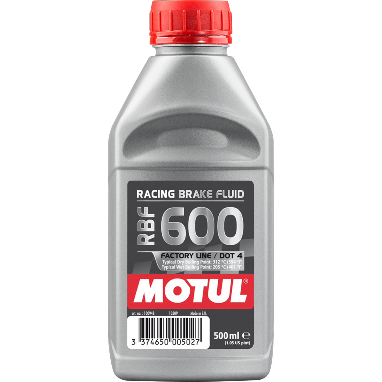 MOTUL 500ml RBF 600 Factory Line Dot 4 Brake Oil Fluid