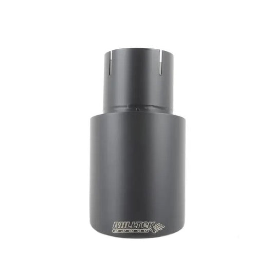 MillTek Audi BMW MINI VW 90mm GT90 Cerakote Black Exhaust Tip (Inc. RS3, Cooper S, M2 & M3)