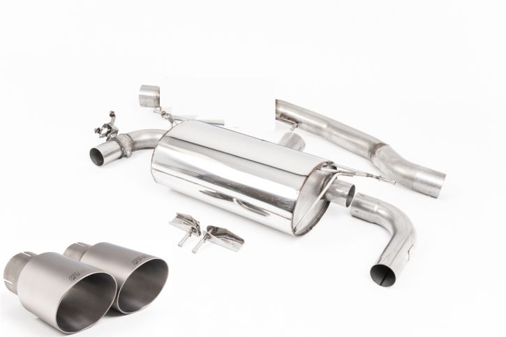 MillTek BMW F22 M240i (OPF-Equipped Models) Non-Resonated Race Cat-Back Exhaust System