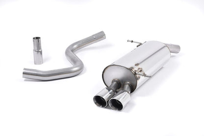 MillTek Ford MK7 & MK 7.5 Fiesta Non-Resonated Front Pipe-Back System (For OE Downpipe And Cat)
