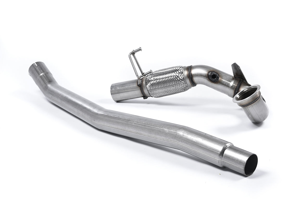 MillTek Volkswagen Golf MK7 R Estate / Variant 2.0 TSI 300PS Large-bore Downpipe and De-cat (Race/Track Only) - ML Performance UK