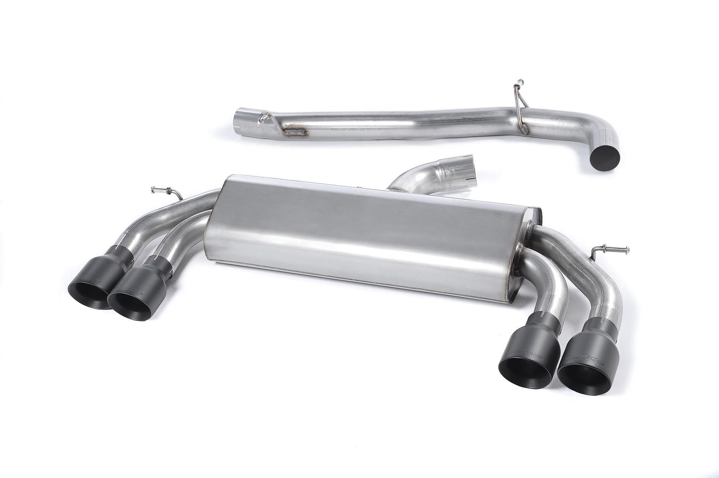 MillTek Audi 8V S3 Non-Resonated Cat-Back Exhaust (Non-Valved) - ML Performance UK