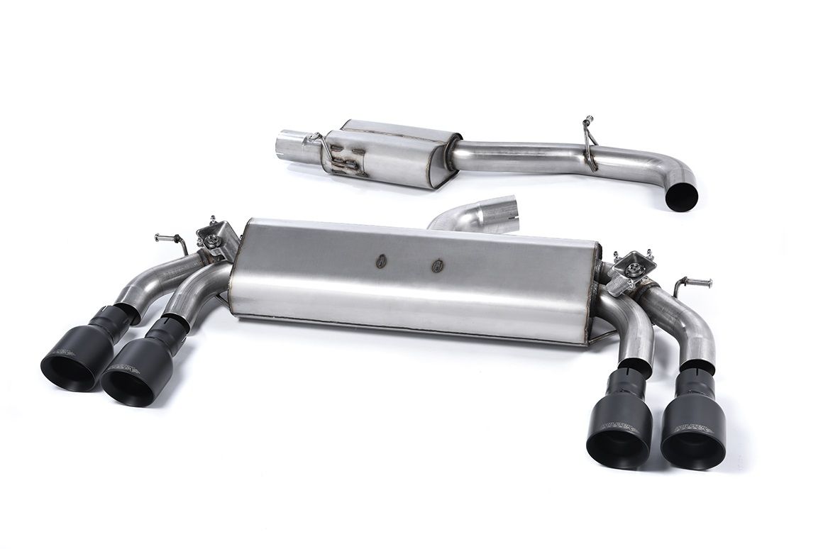 MillTek Audi 8V S3 Resonated Cat-Back Exhaust - ML Performance UK