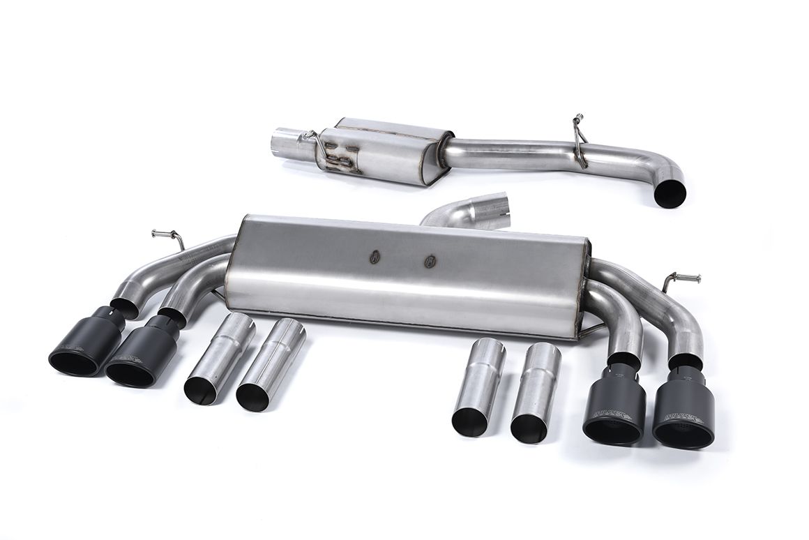 MillTek Audi 8V S3 Resonated Cat-Back Exhaust (Non-Valved) - ML Performance UK