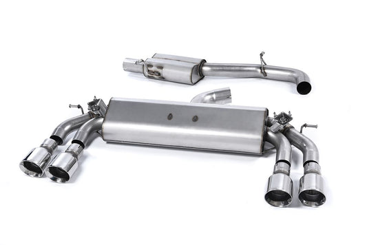MillTek Audi 8V S3 Resonated Cat-Back Exhaust (Sportback) - ML Performance UK