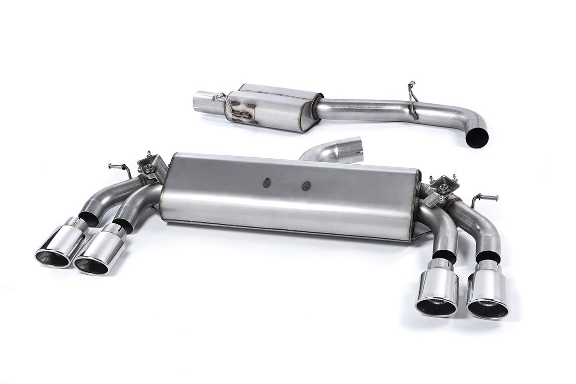 MillTek Audi 8V S3 Resonated Cat-Back Exhaust - ML Performance UK