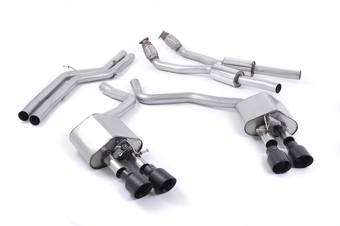 MillTek Audi C7 Sportback Valved & Non-Resonated Cat-Back Exhaust System (S6 & S7) - ML Performance UK