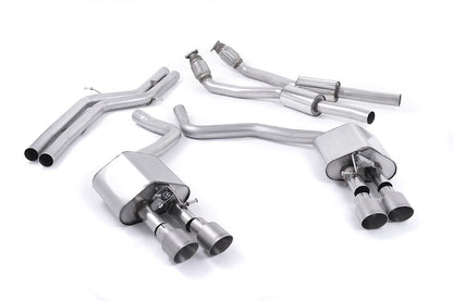 MillTek Audi C7 Sportback Valved & Non-Resonated Cat-Back Exhaust System (S6 & S7) - ML Performance UK