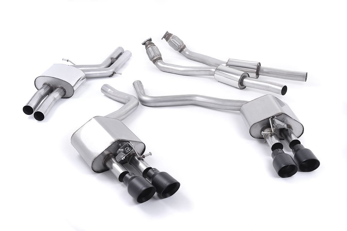 MillTek Audi C7 Sportback Valved & Resonated Cat-Back Exhaust System (S6 & S7) - ML Performance UK