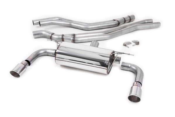 MillTek BMW 2 Series F22 LCI M240i Coupe (Non-OPF Equipped Models) Cat-Back Exhaust System - ML Performance UK