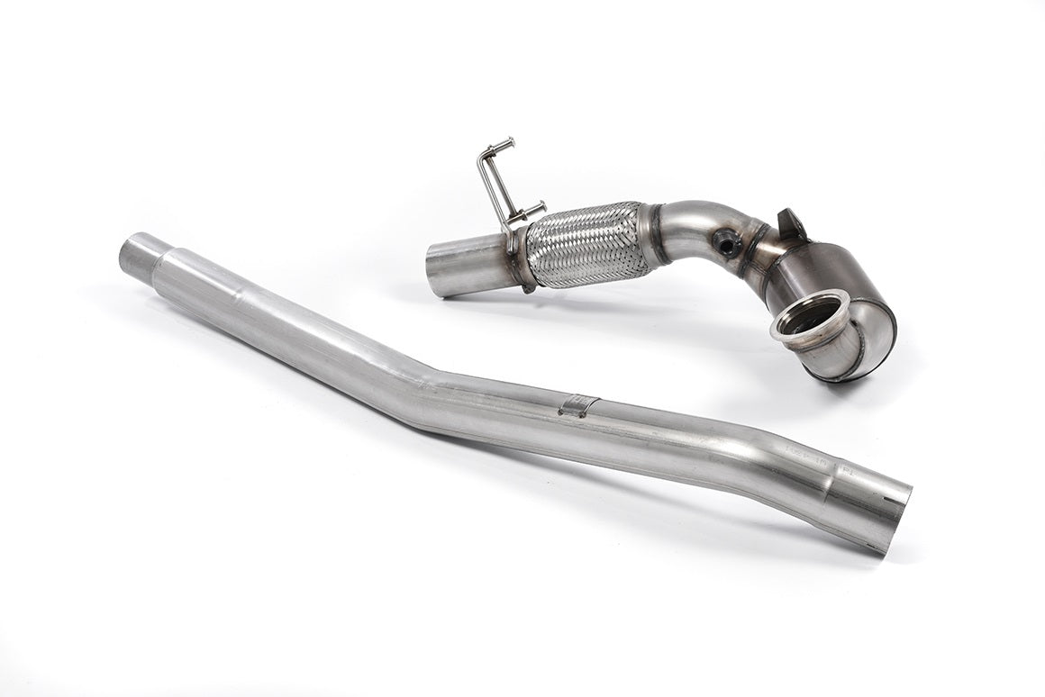 MillTek Volkswagen Golf MK7 GTi  Cast Downpipe with Race Cat (Inc GTi Performance Pack, Clubsport & Clubsport S models) - ML Performance UK