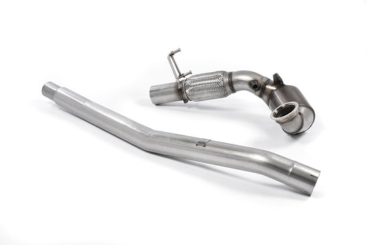 MillTek Volkswagen Golf MK7 GTi Large-bore Downpipe and Hi-Flow Sports Cat (Inc GTi Performance Pack, Clubsport & Clubsport S models) - ML Performance UK