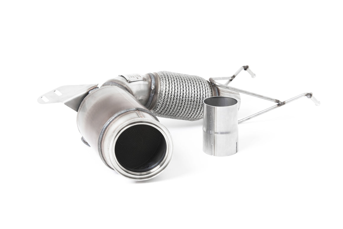 Milltek MINI F55 F56 Large Bore Downpipes with Hi-Flow Sports Catalysts - For Milltek Sport Cat-Back (Cooper S & JCW GP3) - ML Performance UK
