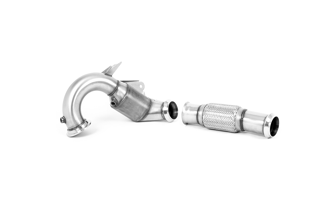 Milltek Mercedes-Benz W177 C118 Large Bore Downpipe and Hi-Flow Sports Cat (A45 AMG, A45S AMG, CLA45 AMG & CLA45S AMG) - ML Performance UK