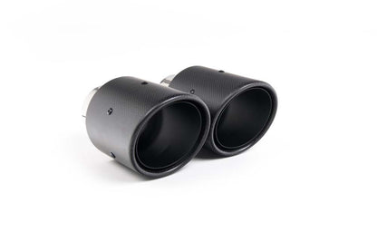 Milltek Mercedes-Benz W463 G63S Valved Cat Back Exhaust System with Carbon JET-90 Trims | ML Performance UK