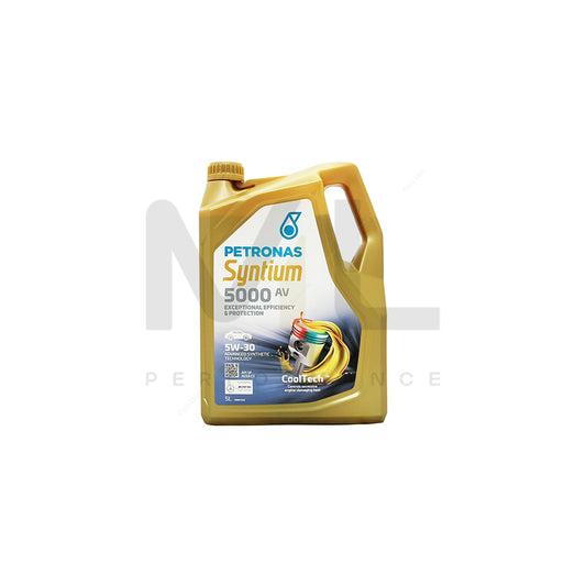 PETRONAS Syntium 5000 AV 5W-30 Fully Synthetic Car Engine Oil 5L