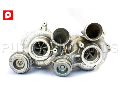 Pure Turbos BMW S63 S63TU Stage 2 Upgrade Turbos (M5, M6, X5 M & X6 M) - ML Performance UK