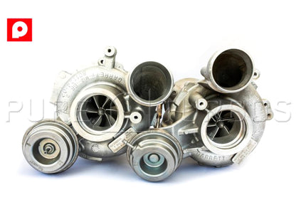 Pure Turbos BMW S63 S63TU Stage 2 Upgrade Turbos (M5, M6, X5 M & X6 M) - ML Performance UK