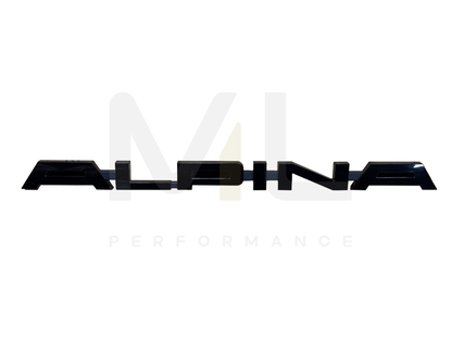 ProTuning BMW G11 G12 LCI Alpina B7 Front Bumper Lip Spoiler With Letters (Inc. 740i, 750i, 750Li & Alpina B7) - ML Performance UK