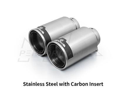 Remus BMWVW F80 F82 F87 Tailpipes (M2, M2 Competition, M3, M4 & MK7 Golf R) - Stainless Steel Chromed-ML Performance UK