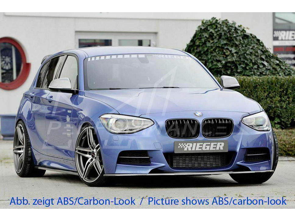 Rieger BMW 1 Series F20 Gloss Black Sideskirts (inc. M135i & M140i) - ML Performance UK