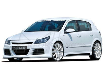 Rieger Vauxhall Opel Astra H Front Bumper - ML Performance UK