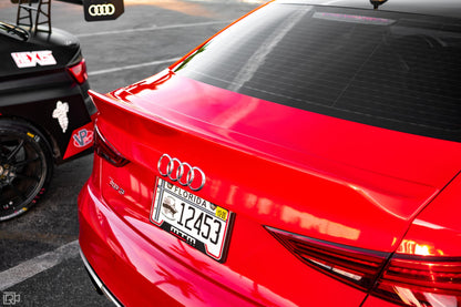 Clinched Audi A3/S3/RS3 (8V sedan 2013+) Ducktail Spoiler
