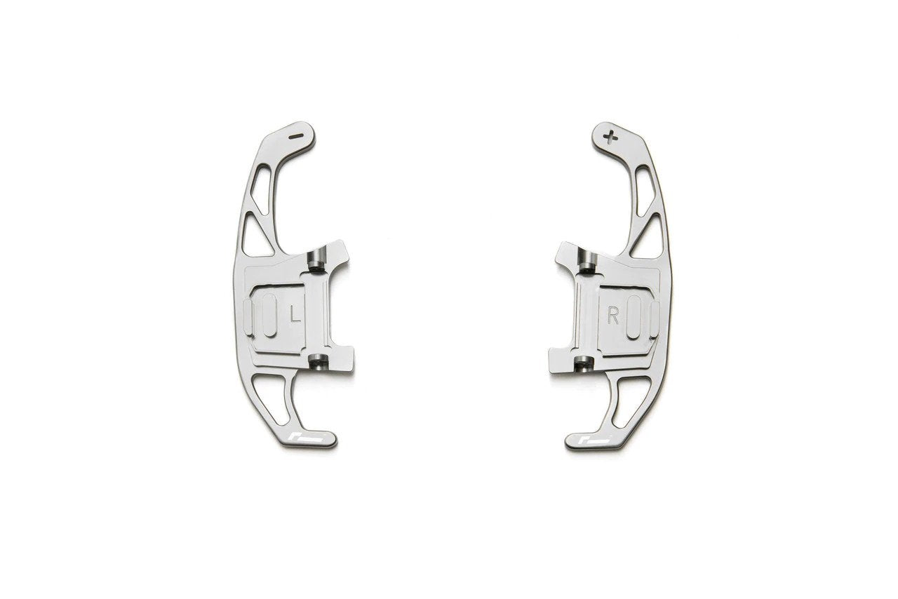 Racingline Audi 8V 8S B9 Titanium Silver Performance DSG Shift Paddle Upgrade (Inc. TTRS, RS3, RS5 & R8) - ML Performance UK