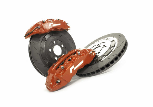 Racingline Audi Seat Skoda VW Stage 2 EVO Monoblock Performance Brake Kit (Inc. 8P S3, 1P Leon Cupra, MK5 Golf GTI & MK6 Golf R) - ML Performance UK