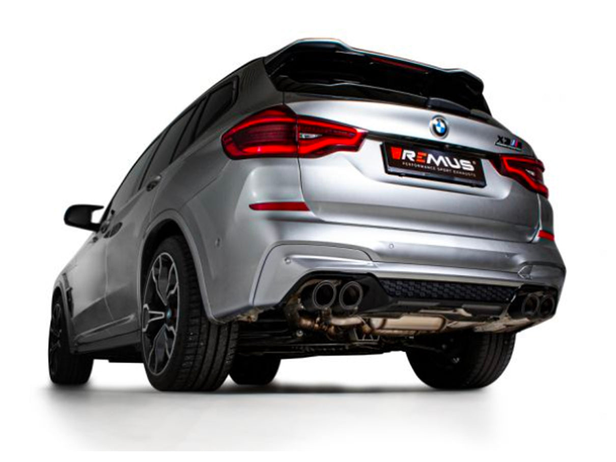 Remus BMW F97 S58 GPF Racing Sport Axle-Back Exhaust (X3 M & X3 M Competition)