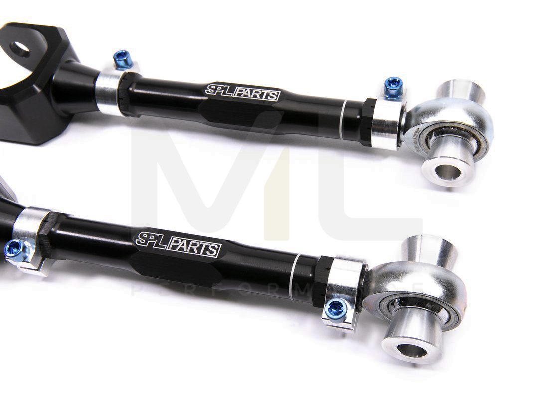 SPL Ford MK6 Mustang Titanium Rear Toe Links + Eccentric Lockout Kit - ML Performance UK