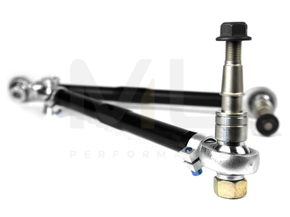 SPL Porsche 996 997 986 987 Titanium Rear Toe Arms Bumpsteer Adjustable (911, Boxster & Cayman) | ML Performance UK 