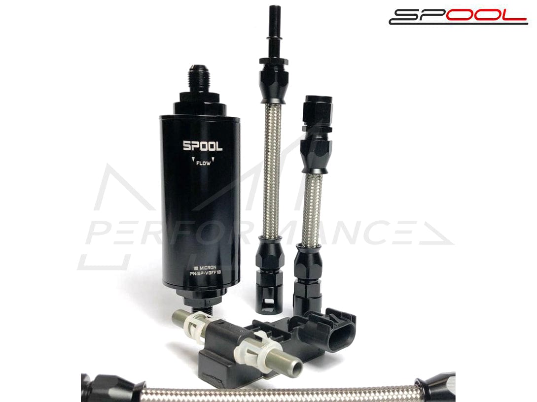 Spool Performance BMW 10 Micron Inline Fuel Pump Filter Unit - ML Performance UK