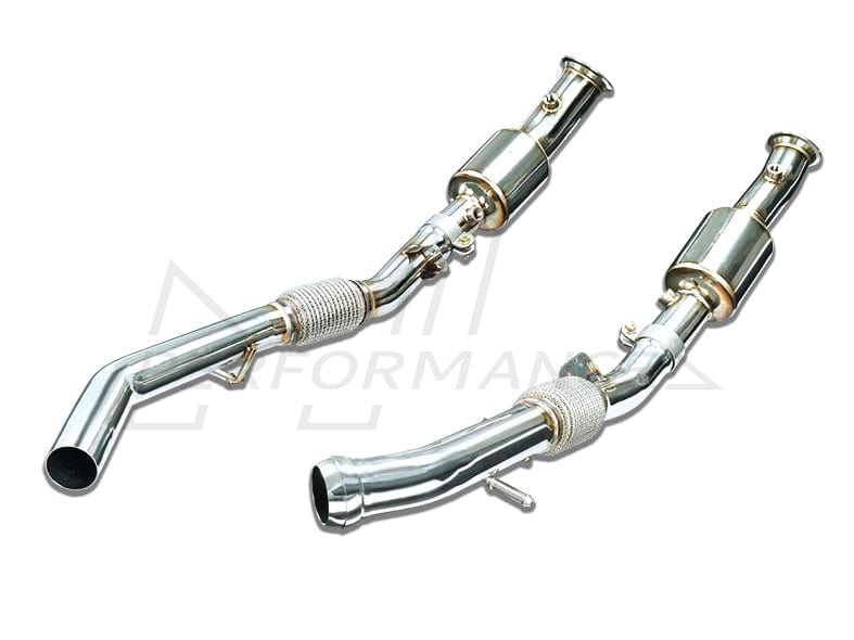 Stone Exhaust Mercedes-Benz AMG M276 W166 / C292 GLE450/43 Eddy Catalytic Downpipe - ML Performance UK