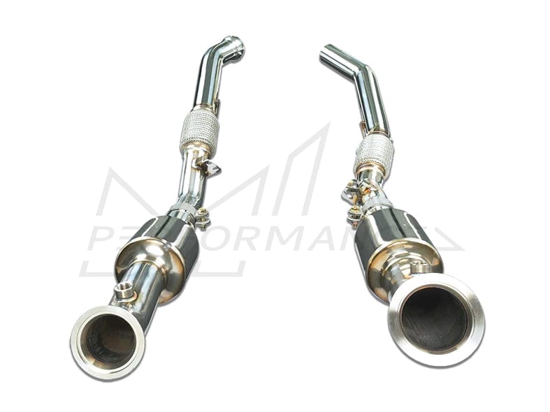 Stone Exhaust Mercedes-Benz AMG M276 W166 / C292 GLE450/43 Eddy Catalytic Downpipe - ML Performance UK