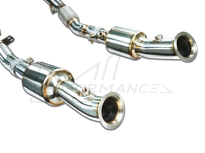 Stone Exhaust Mercedes-Benz AMG M276 W166 / C292 GLE450/43 Eddy Catalytic Downpipe - ML Performance UK