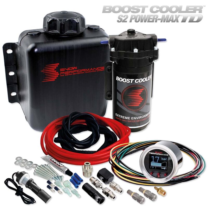 Snow Performance Universal Turbodiesel Boost Cooler Stage 2E TD Power-Max Water Methanol Injection Kit - ML Performance UK