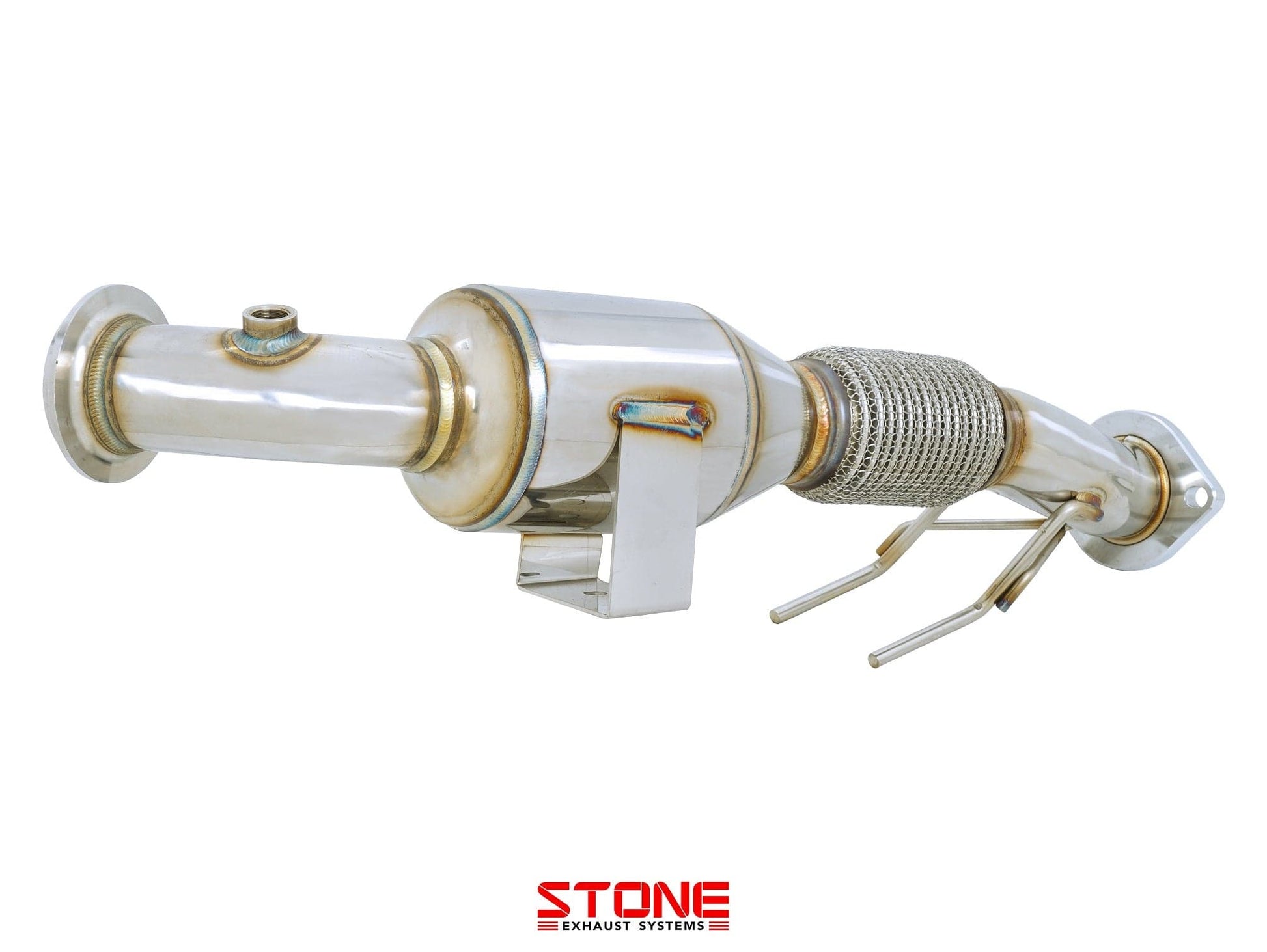 Stone Exhaust Ford MK5 Mondeo 2.0T Eddy Catalytic Downpipe | ML Performance UK