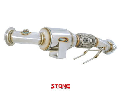 Stone Exhaust Ford MK5 Mondeo 2.0T Eddy Catalytic Downpipe | ML Performance UK