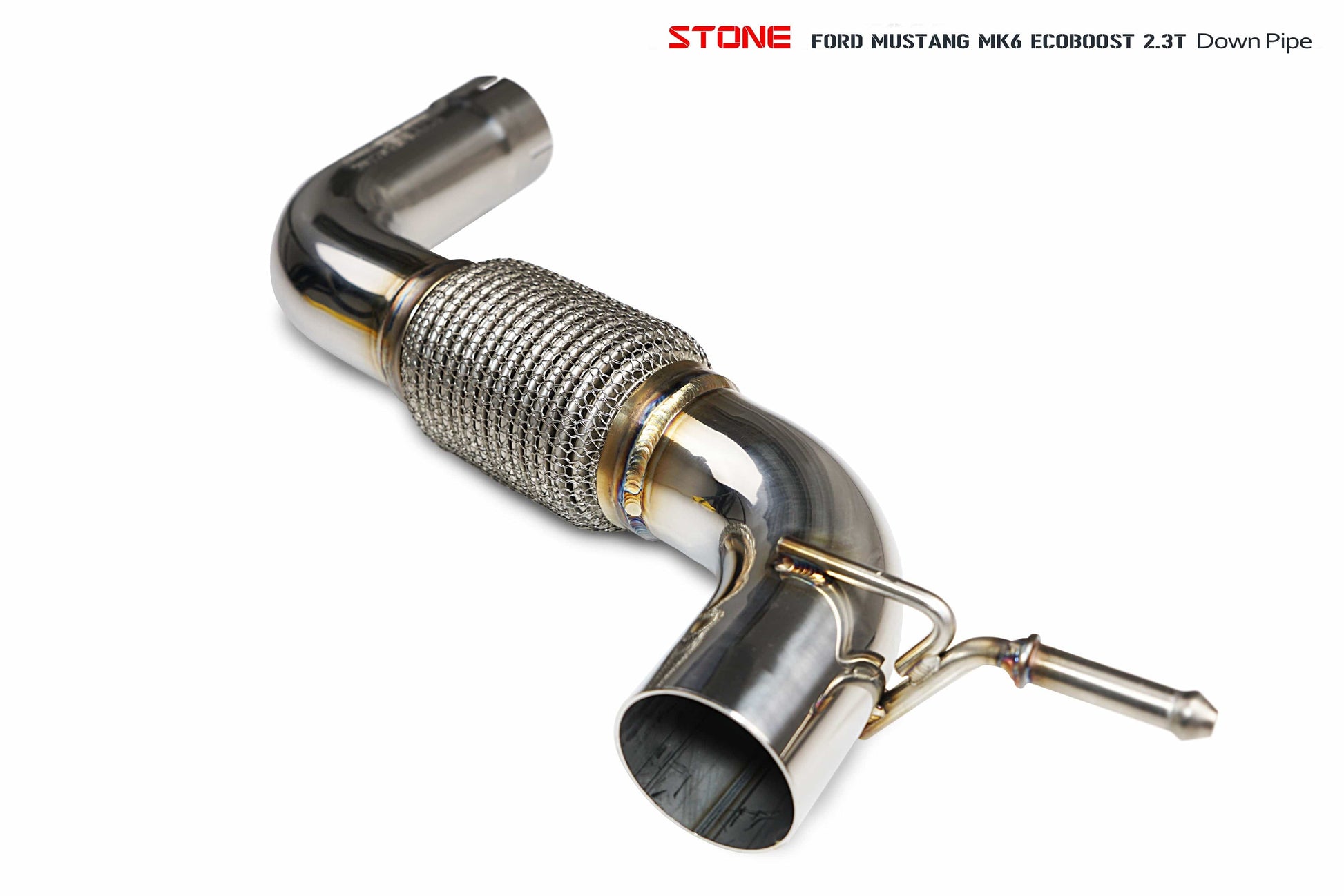 Stone Exhaust Ford MK6 Mustang 2.3T Ecoboost Catless Downpipe | ML Performance UK