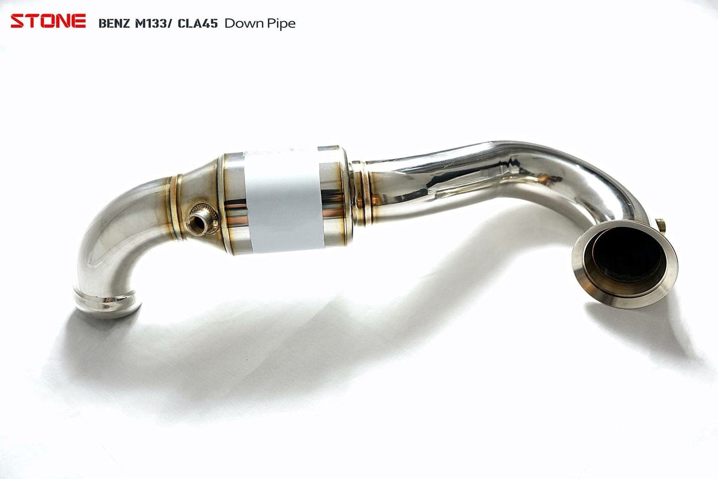Stone Exhaust Mercedes-Benz M133 C/X117 W176 Eddy Catalytic Downpipe (Inc. A45 & CLA45/SB) | ML Performance UK