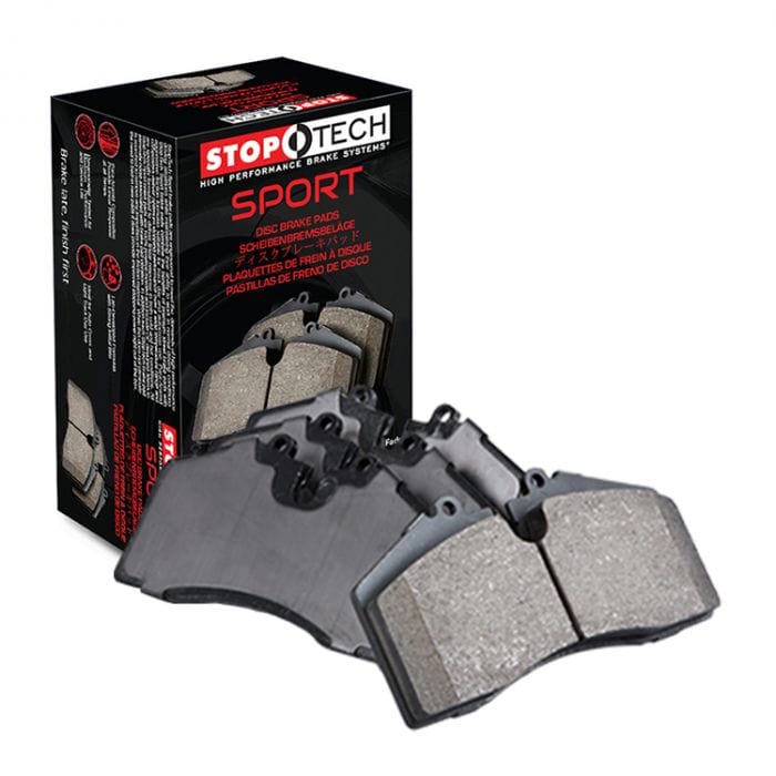 StopTech BMW E60 E63 E65 Front Sport Brake Pads with Shims and Hardware (Inc. 550i, 650i, 750i & M5) - ML Performance UK