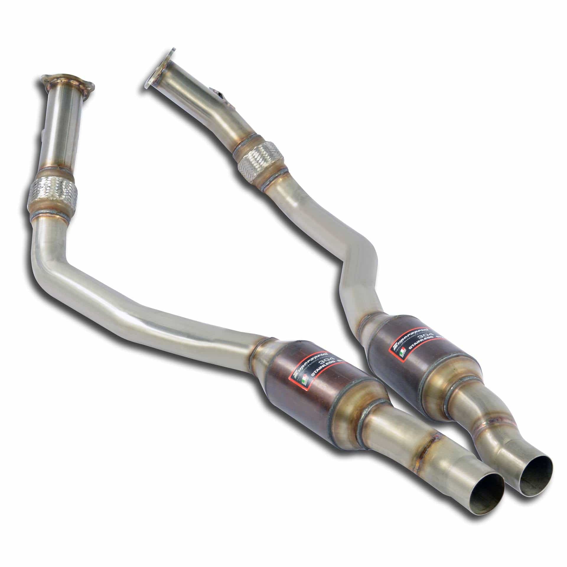 Supersprint Audi B9 Front Pipe with Hi Flow Cats (RS4 & RS5) - ML Performance UK
